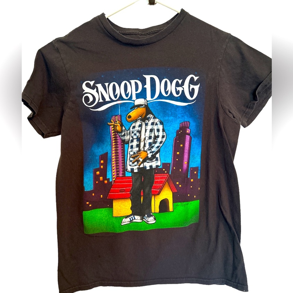 Snoop Dog Graphic T-Shirt Size Small Joe Cool